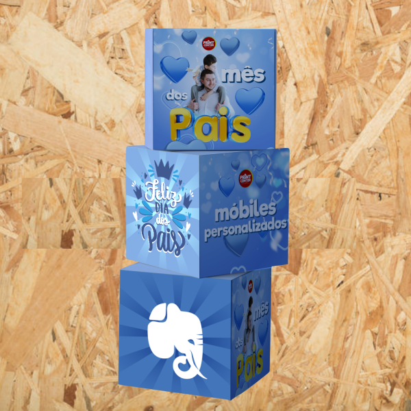 Cubo Promocional - Dia dos Pais