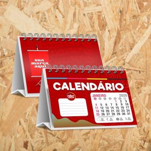 Calendário de Mesa - 19,8cm x 14,8cm