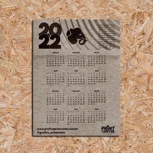 Calendário de Parede Simples