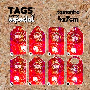 Tag Especial - Holográfico - 4cm x 7cm