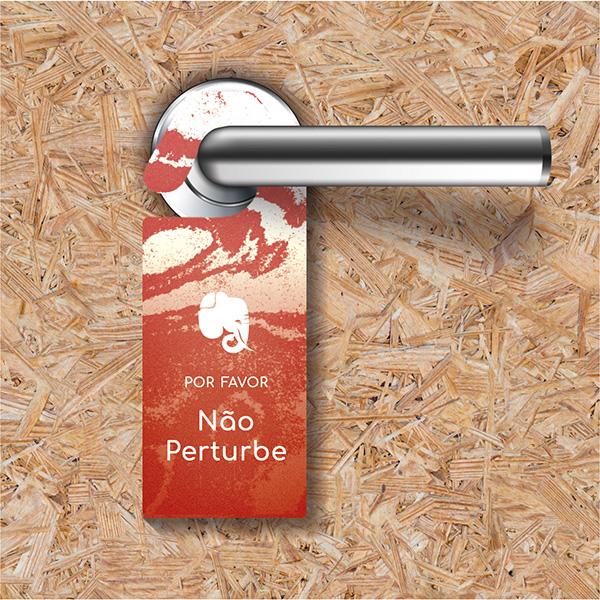 Não Perturbe - Modelo Alça